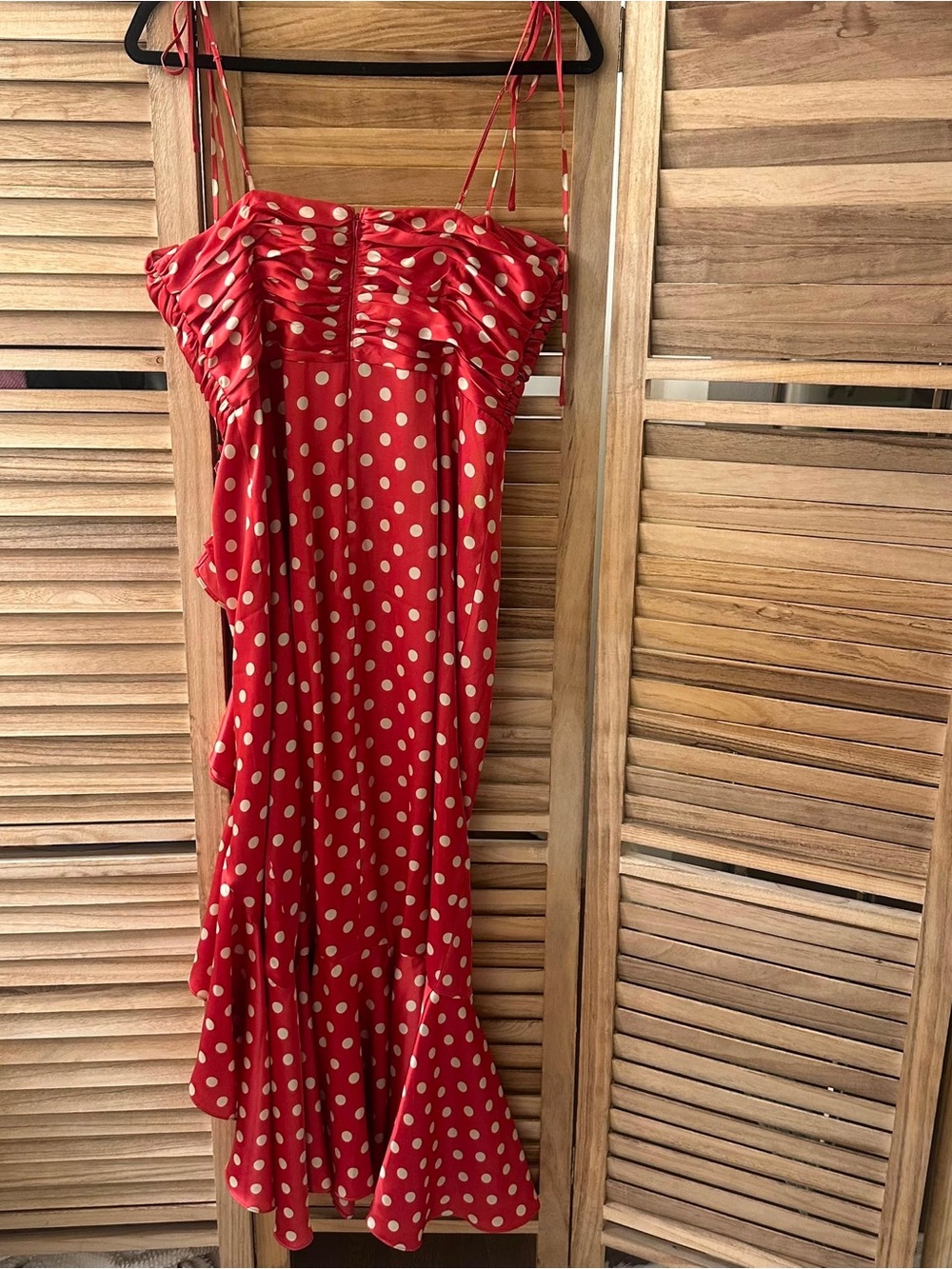 Cinq a Sept Mireya Polka Dot Dress size 10_NWT - Picture 7 of 9